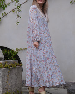 Neo Noir Miles Floral Garden kjole